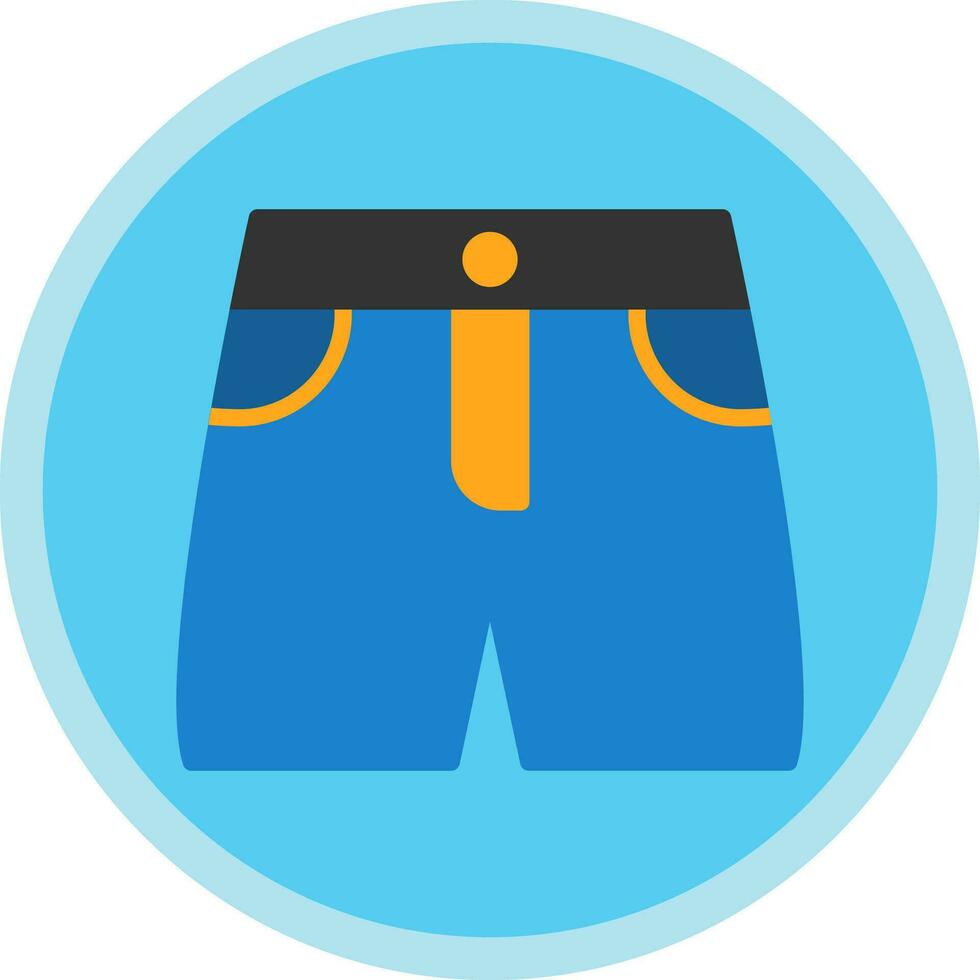 diseño de icono de vector de pantalones cortos