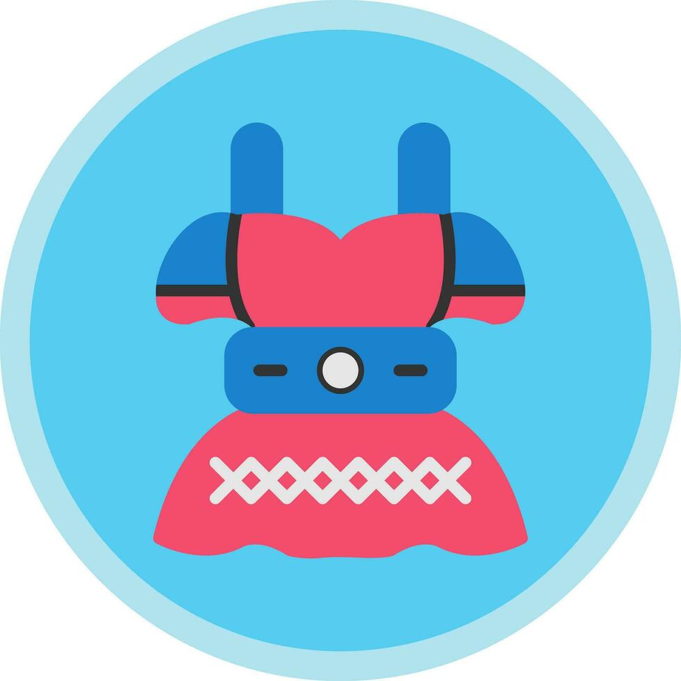 Dirndl Vector Icon Design