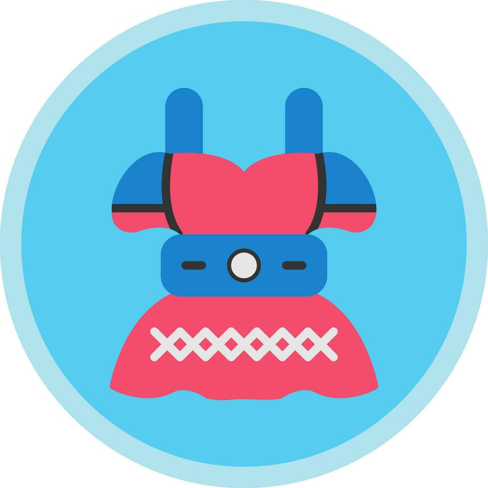 Dirndl Vector Icon Design