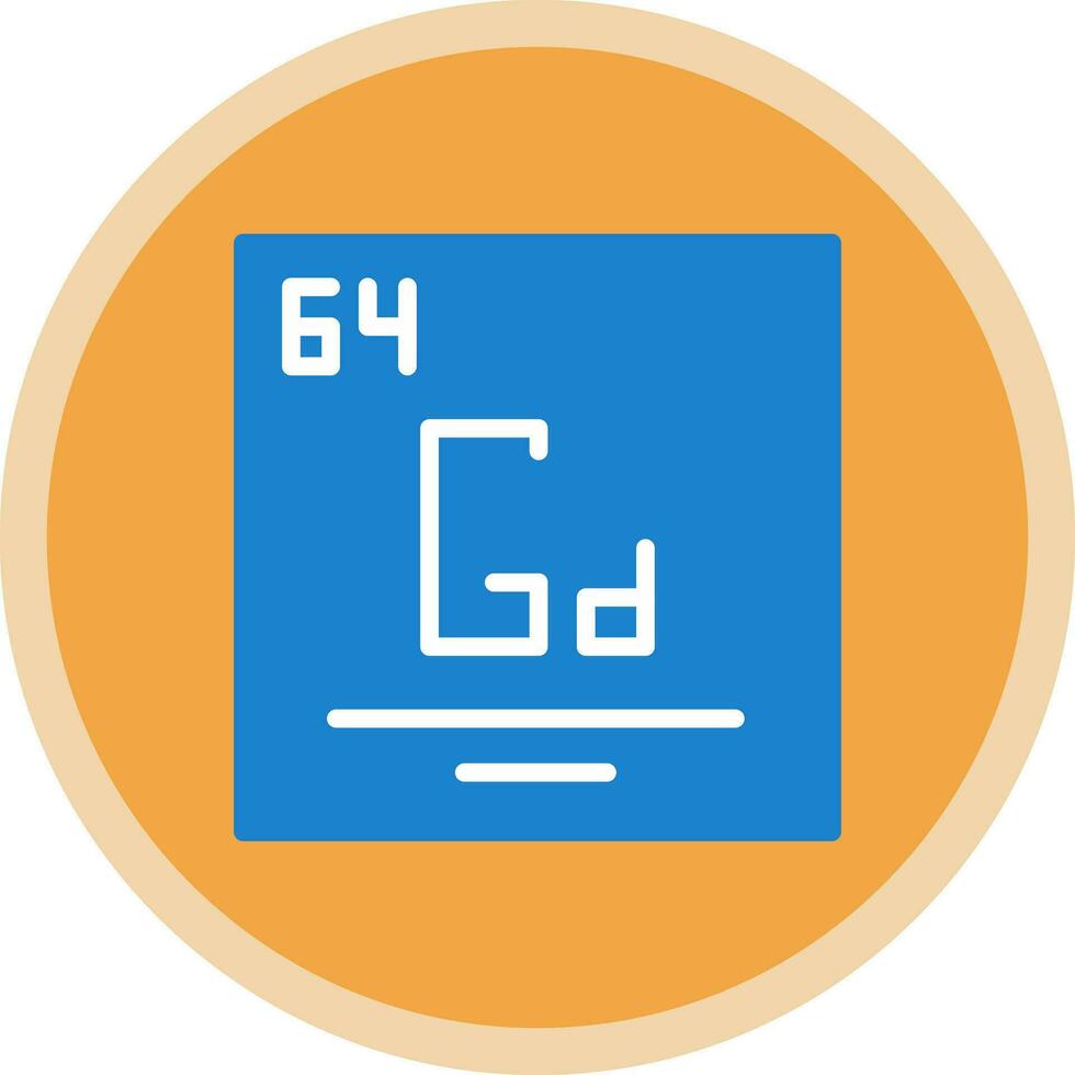 Gadolinium Vector Icon Design