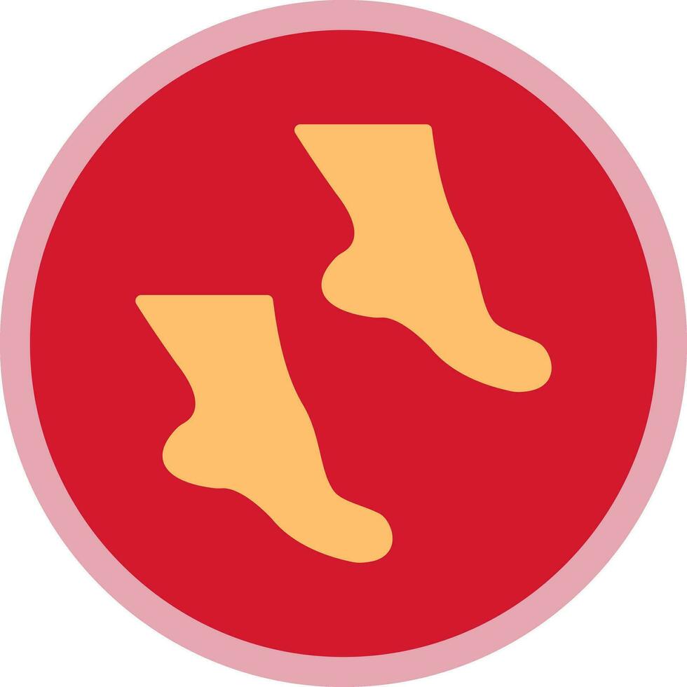 Foot Vector Icon Design