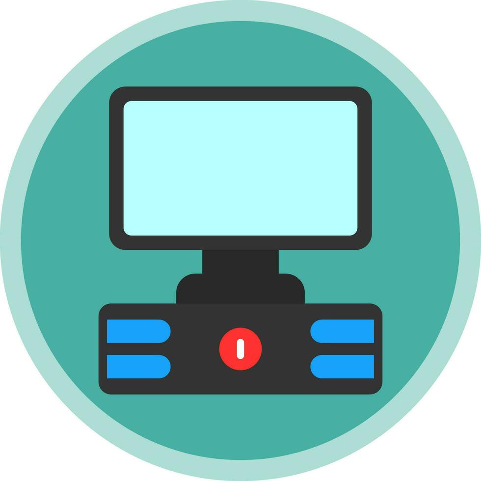 Computer Vector Icon Design
