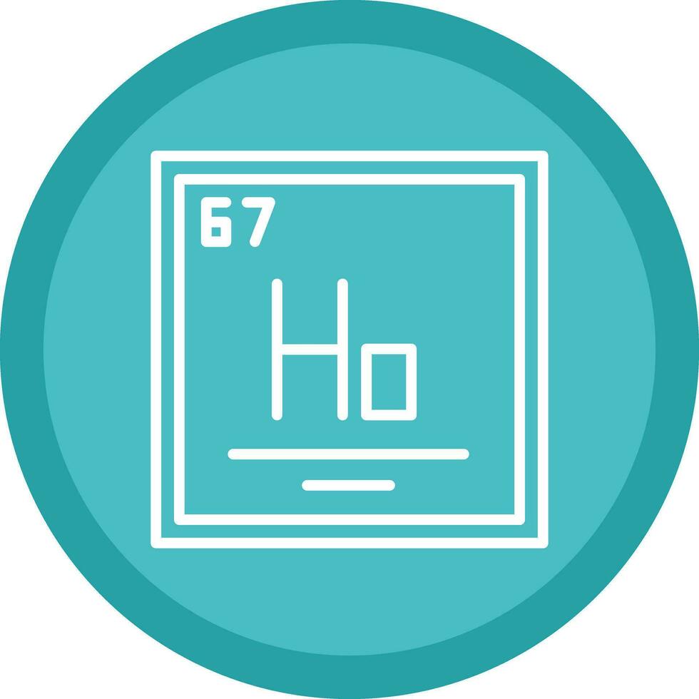 Holmium Vector Icon Design