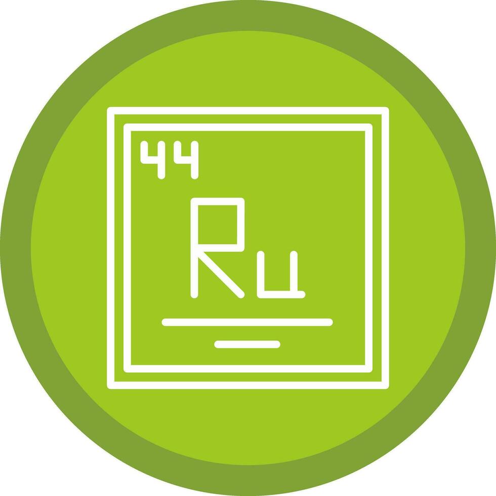 Ruthenium Vector Icon Design