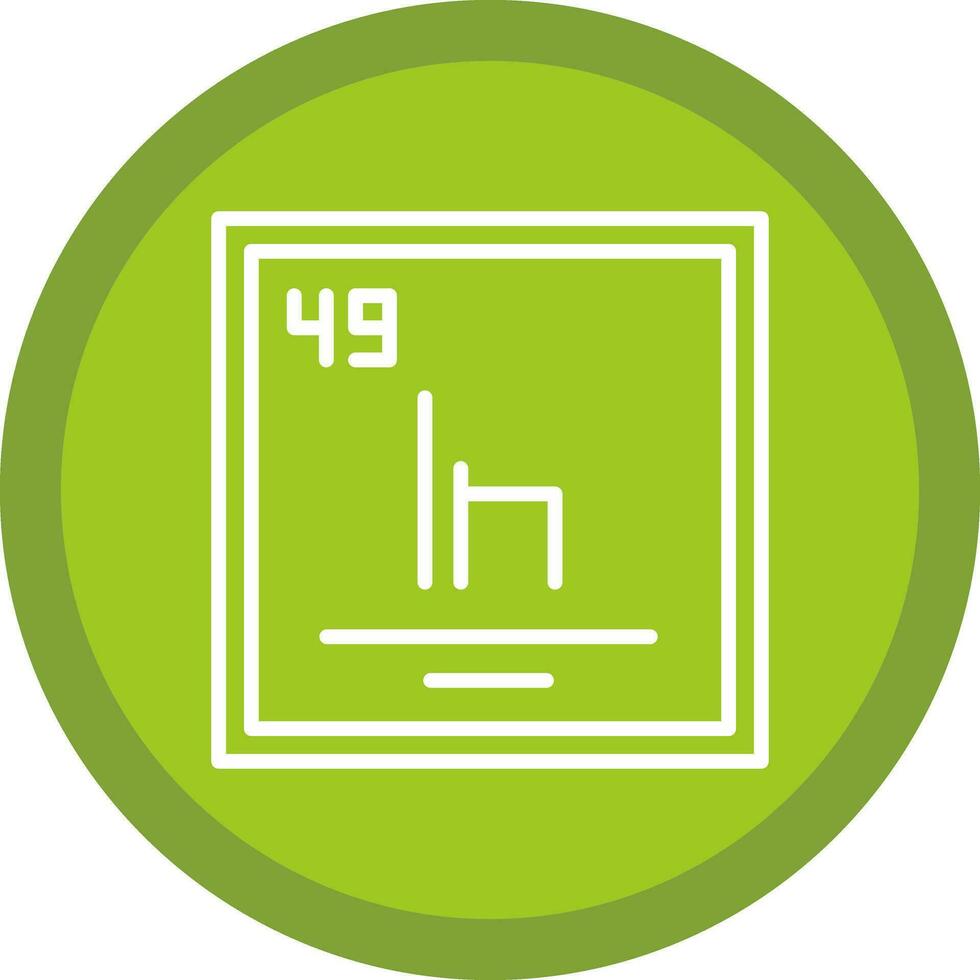 Indium Vector Icon Design