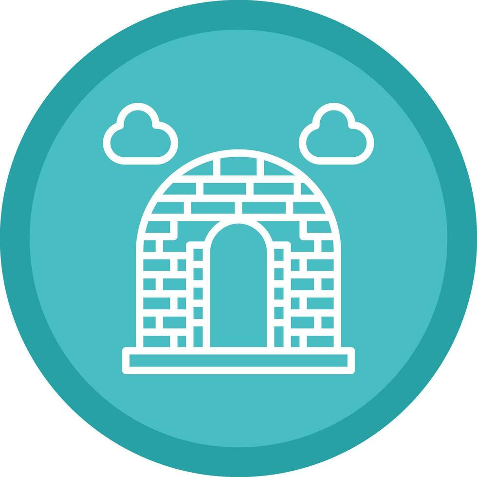 Igloo Vector Icon Design