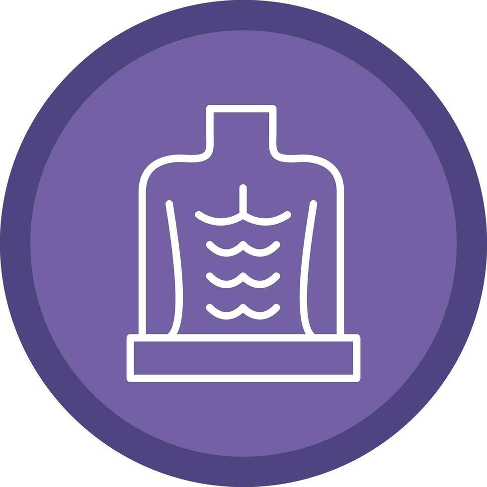 Abdominals Vector Icon Design