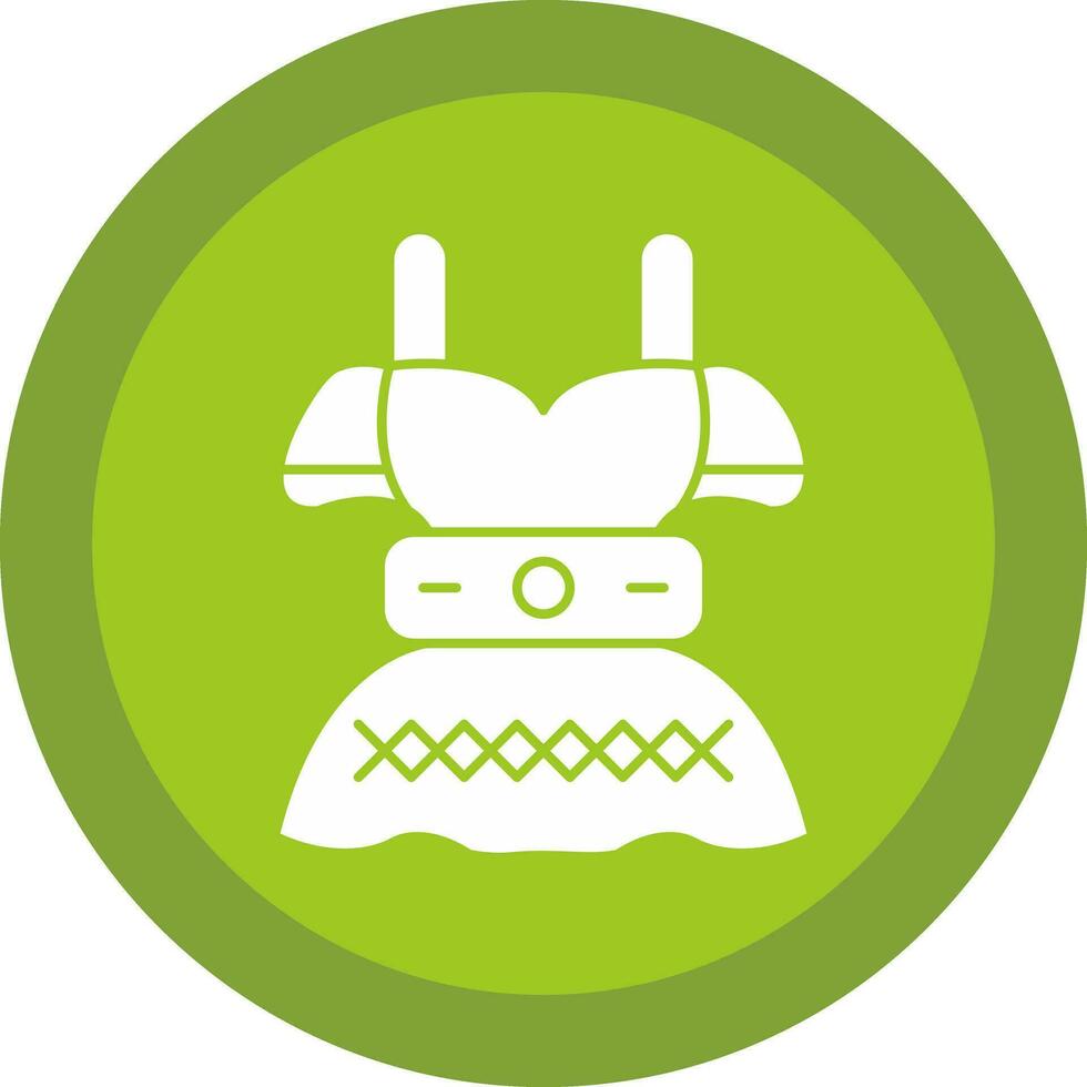 Dirndl Vector Icon Design