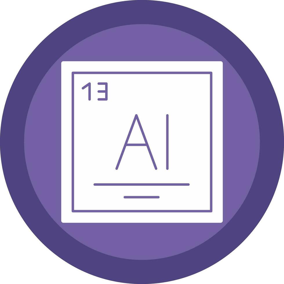 Aluminum Vector Icon Design