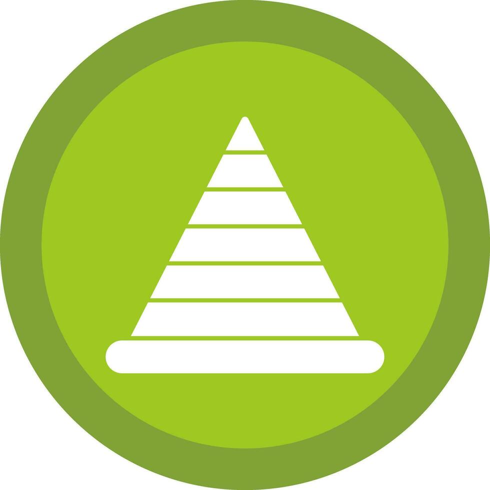 Pyramid Vector Icon Design