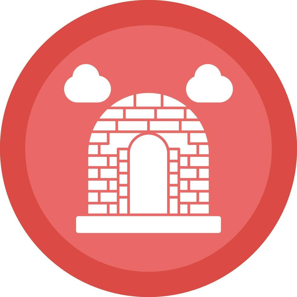 Igloo Vector Icon Design