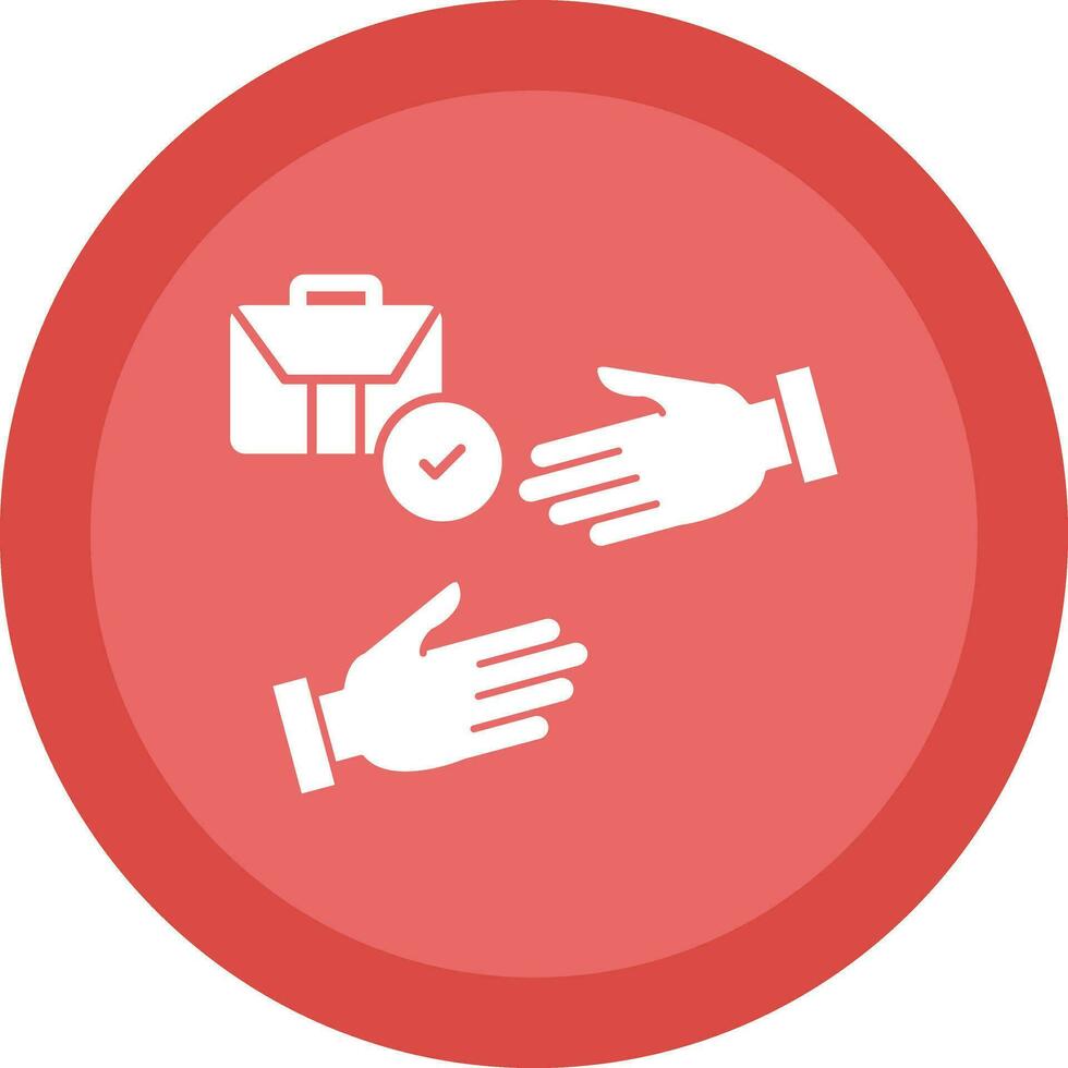 Deal Vector Icon Design