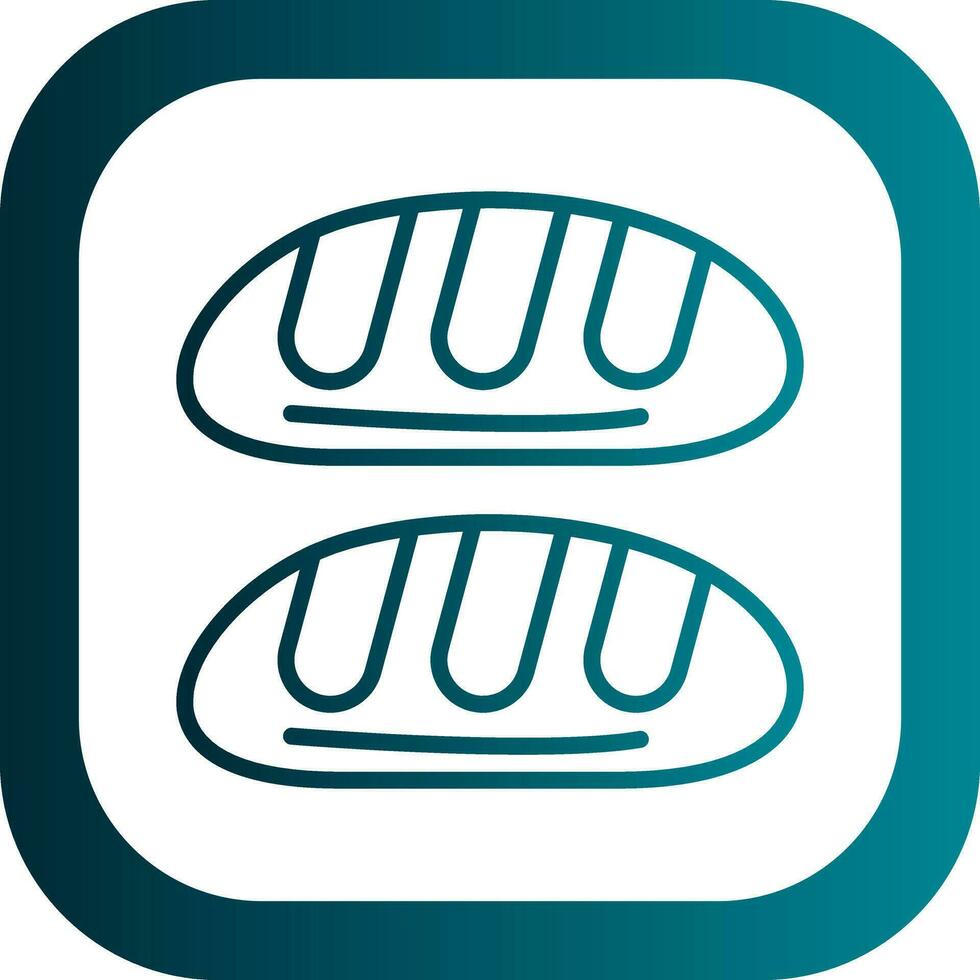 Bread Vector Icon Design