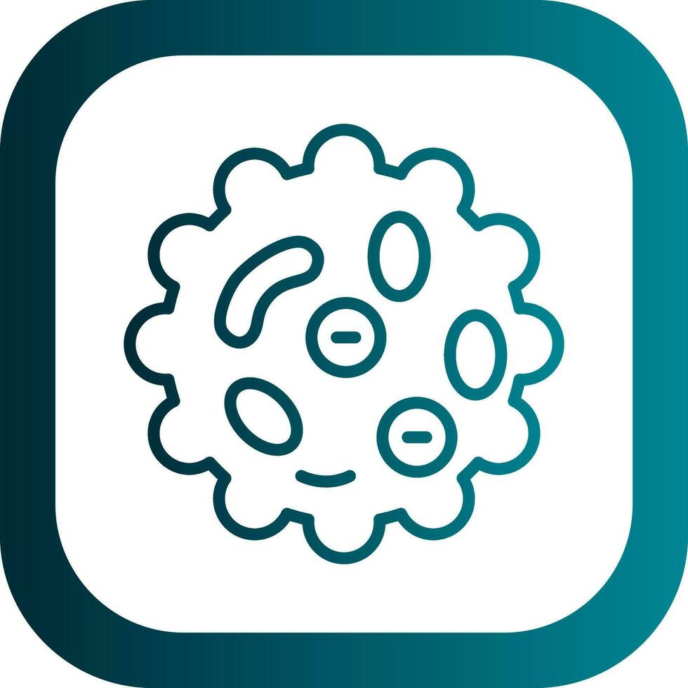 White blood cell Vector Icon Design