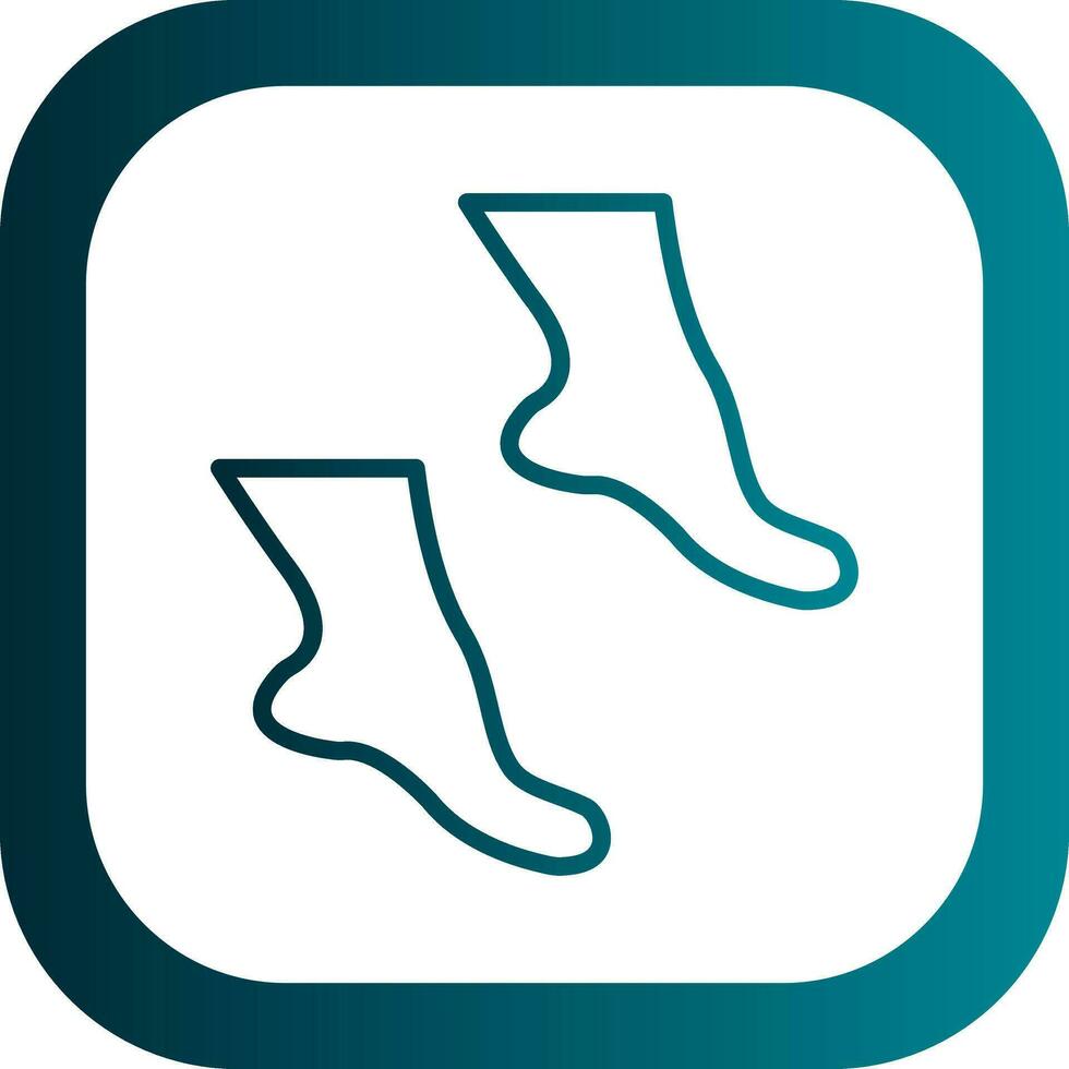 Foot Vector Icon Design
