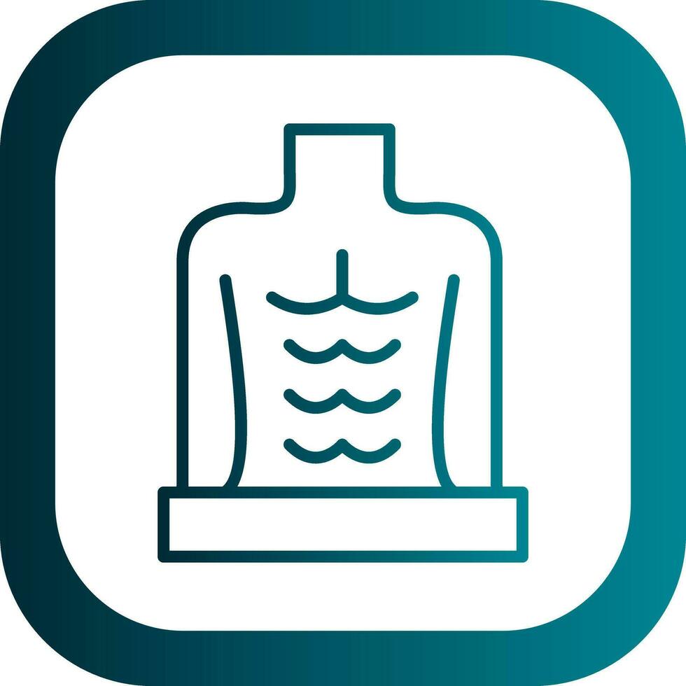 Abdominals Vector Icon Design