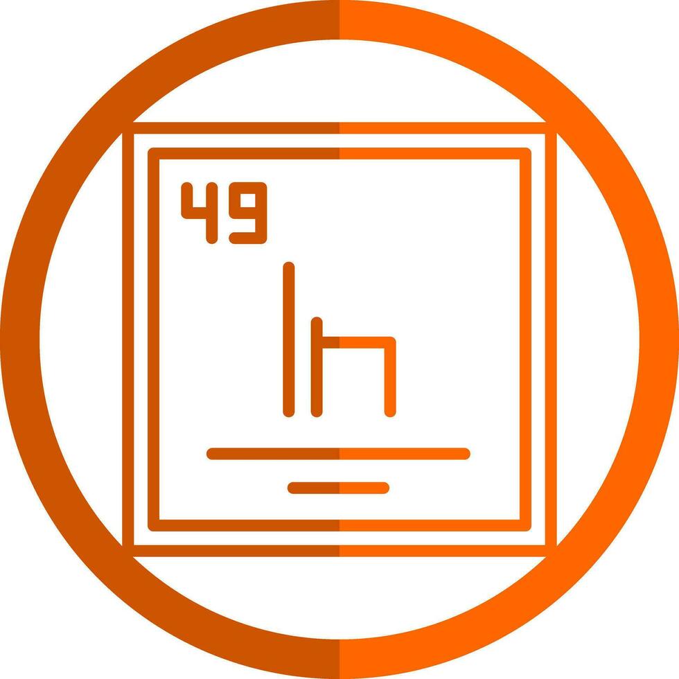 Indium Vector Icon Design