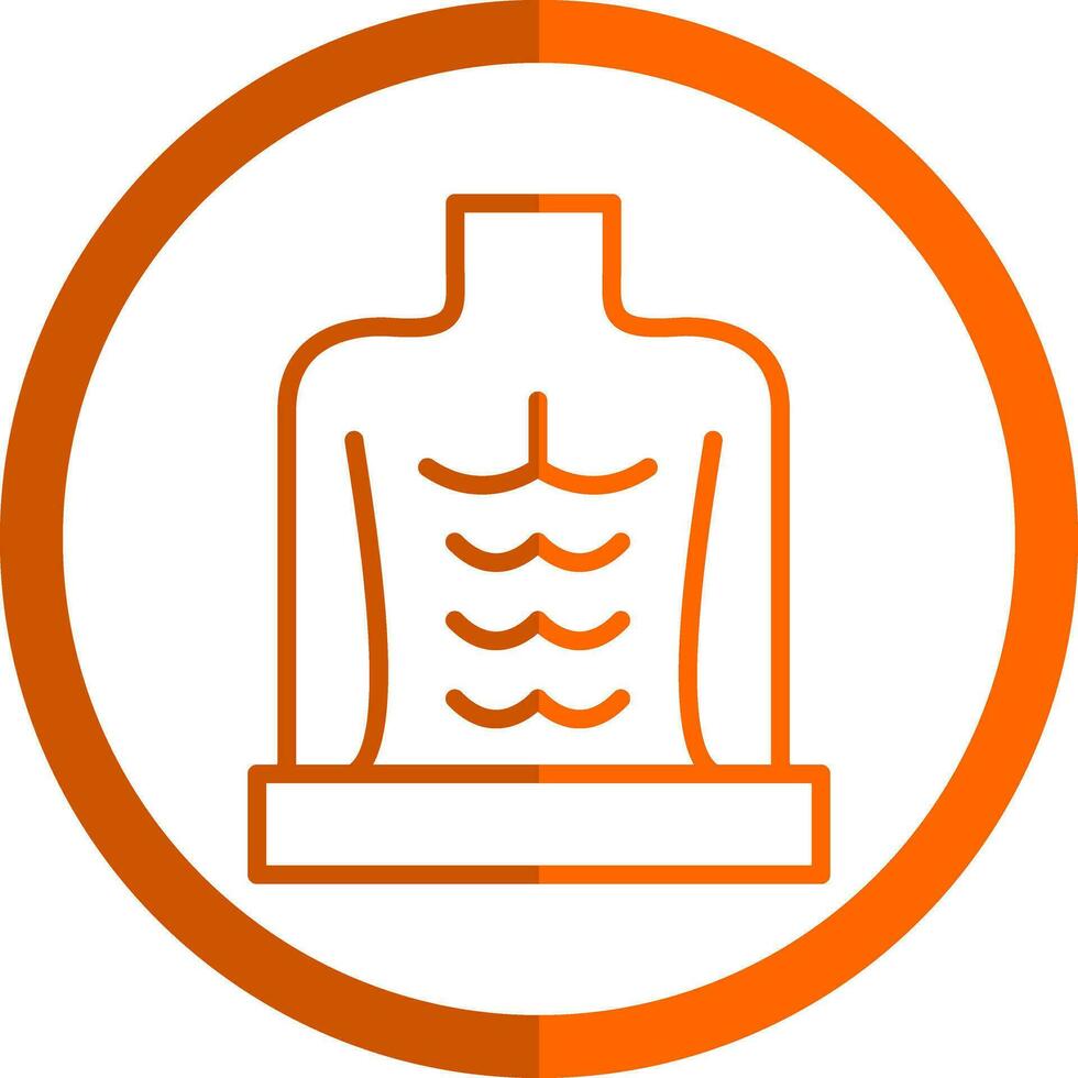 Abdominals Vector Icon Design