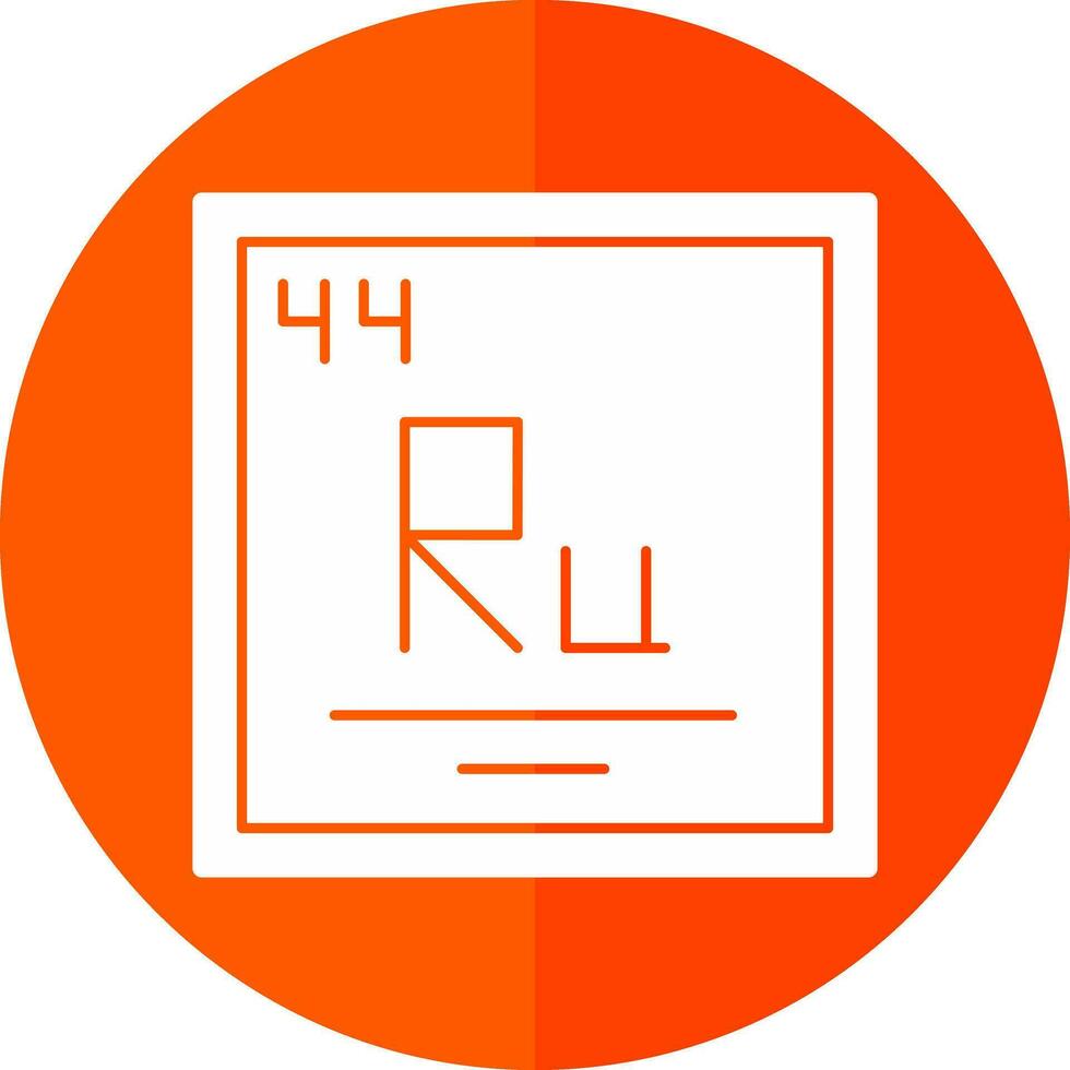 Ruthenium Vector Icon Design
