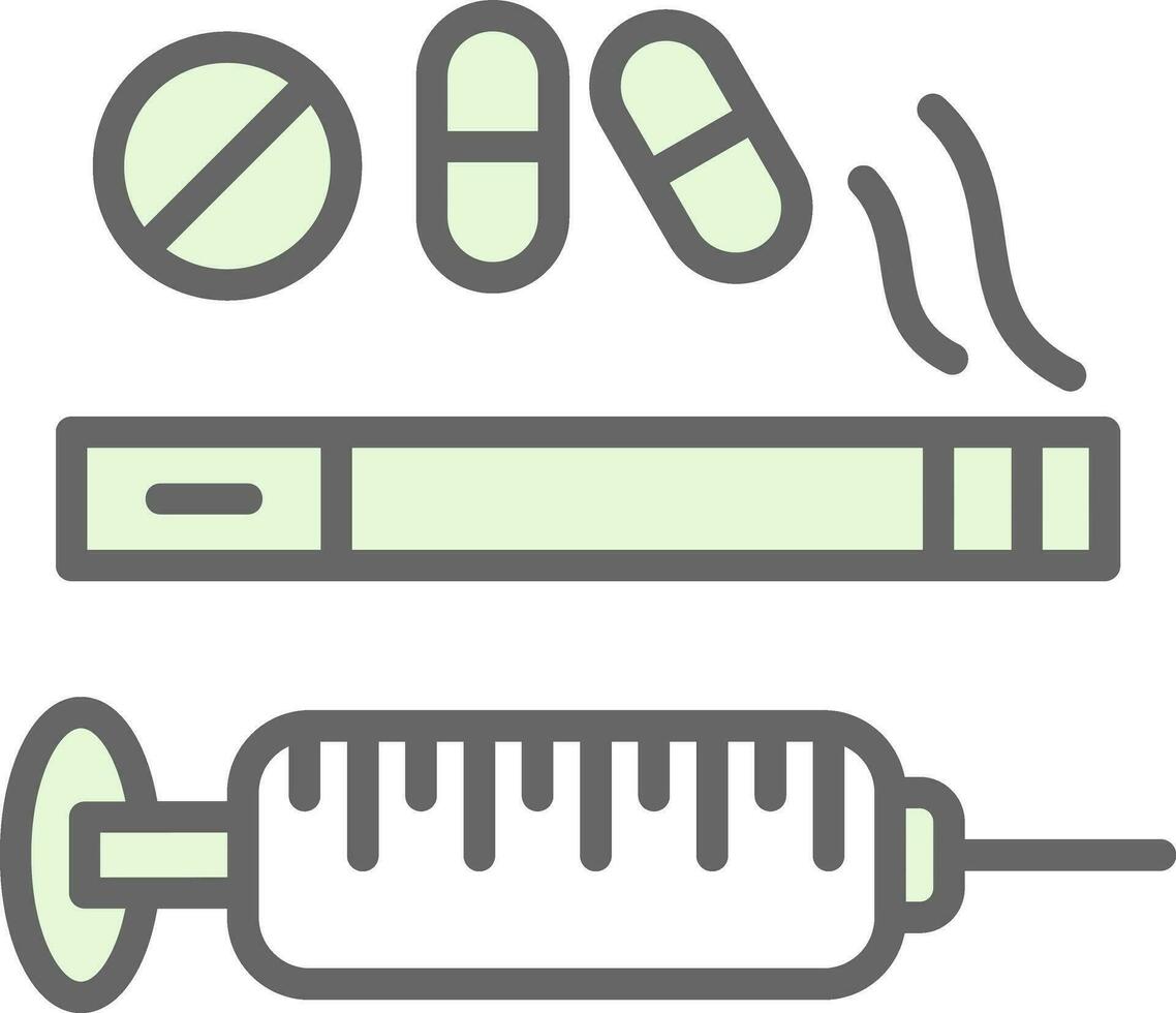 Adiction Vector Icon Design