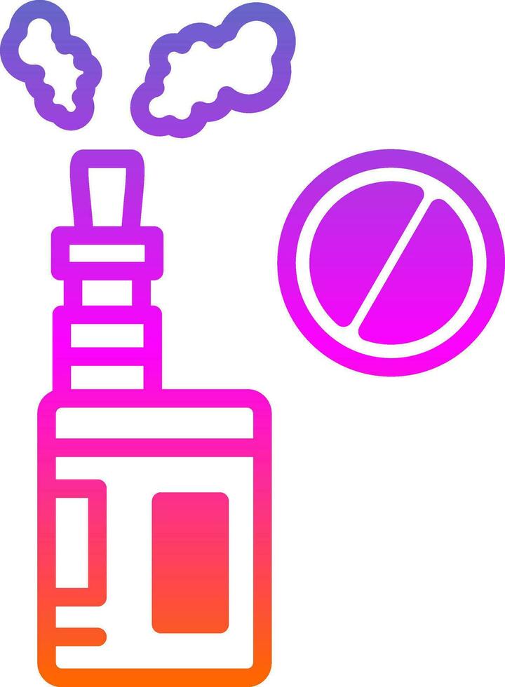 Quit smoking Vector Icon Design