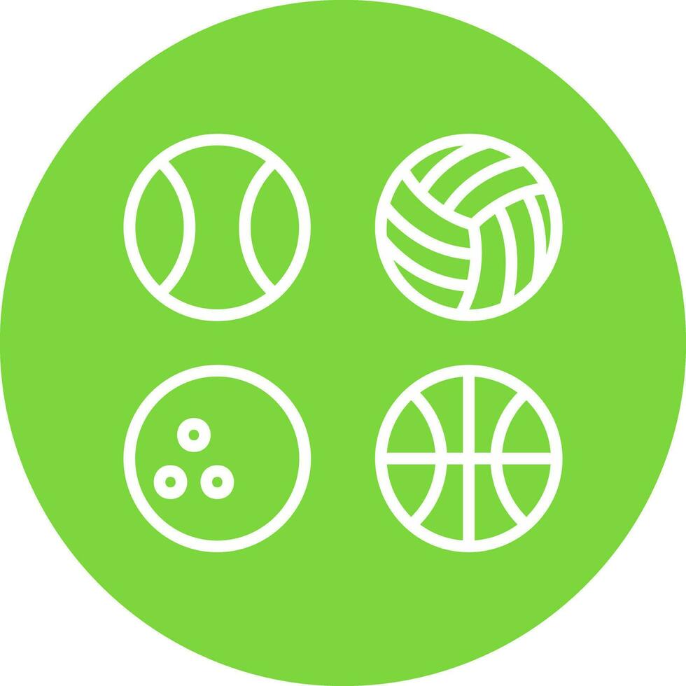Balls Vector Icon Design