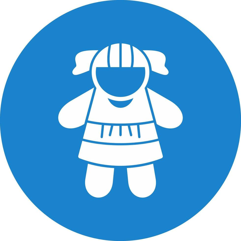 Doll Vector Icon Design