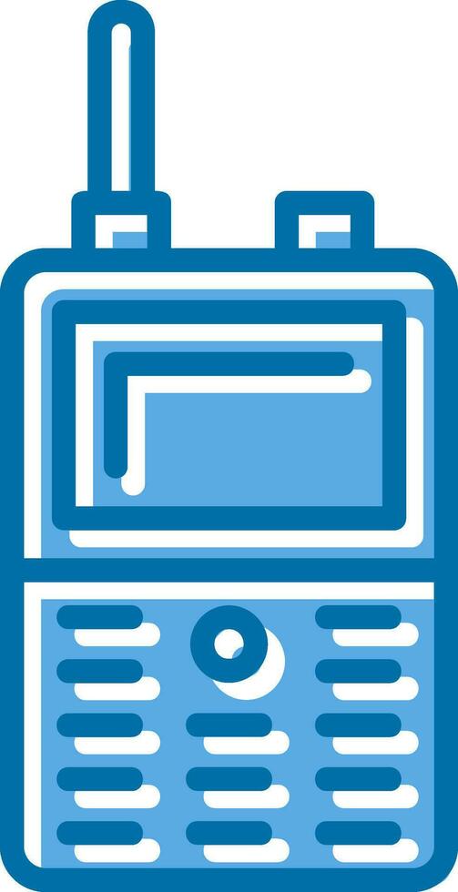 Walkie talkie Vector Icon Design