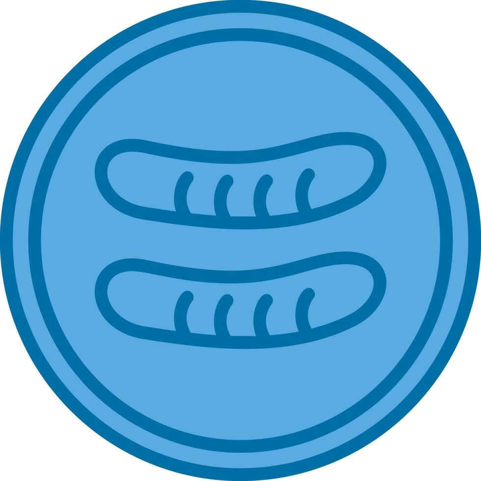 Sausage Vector Icon Design