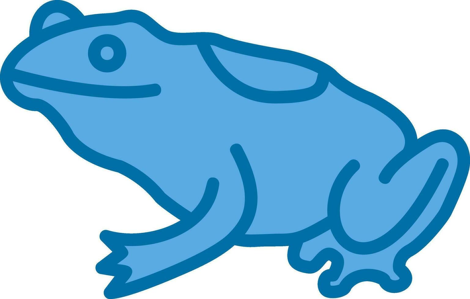 Frog Vector Icon Design