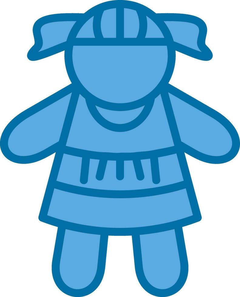 Doll Vector Icon Design