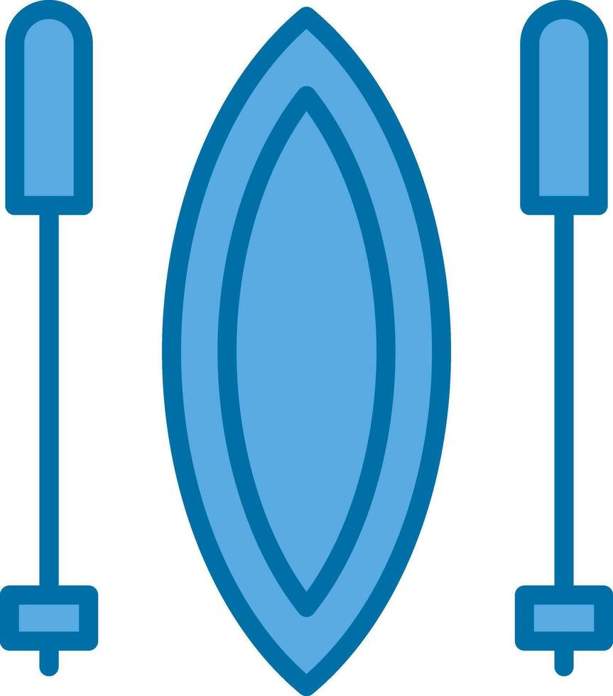 Slalom Vector Icon Design