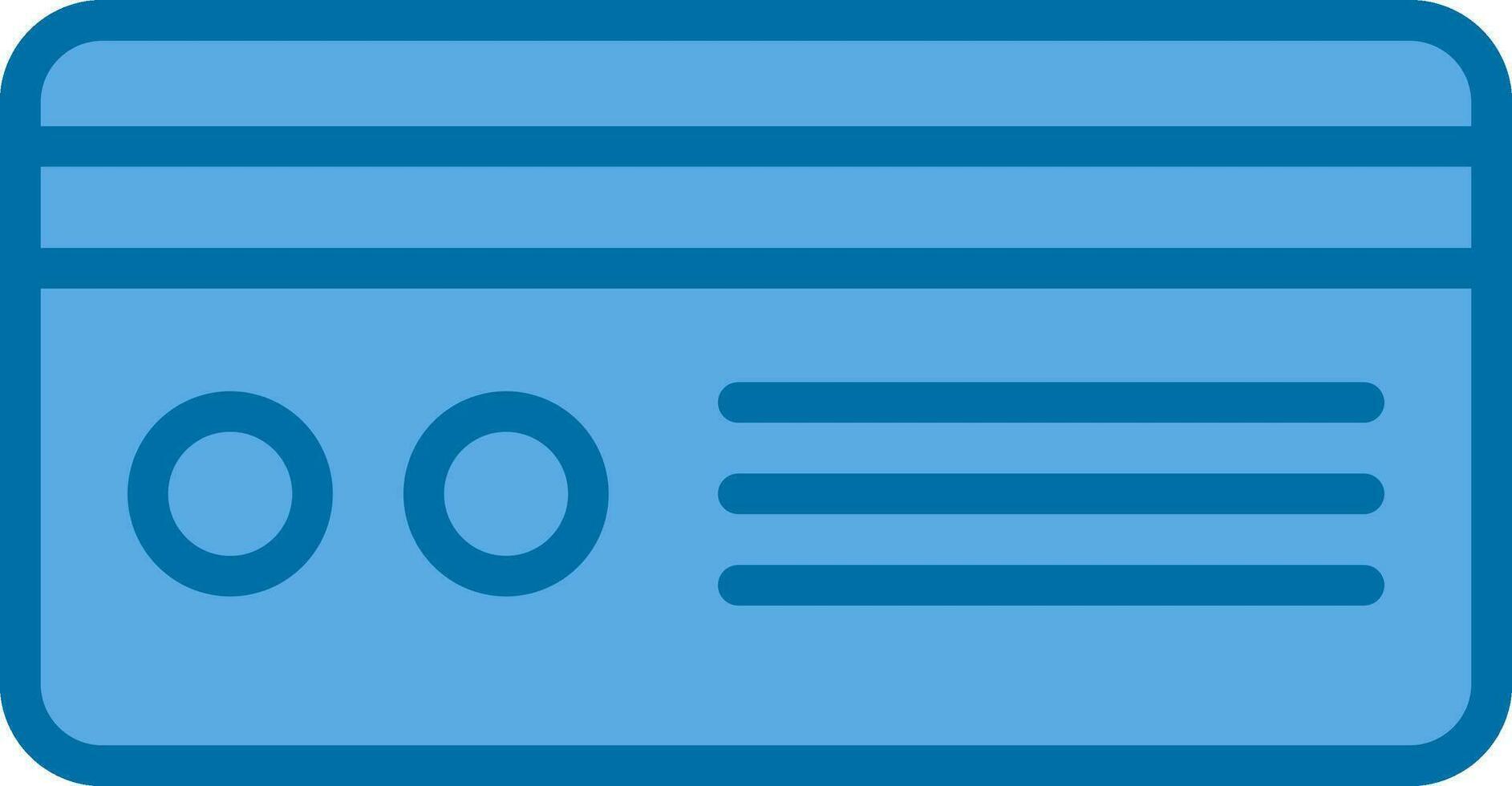 Credit Vector Icon Design