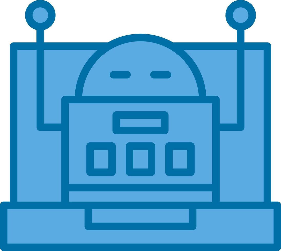 Robot Vector Icon Design