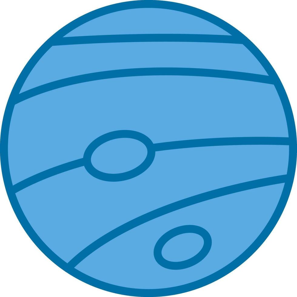 Neptune Vector Icon Design