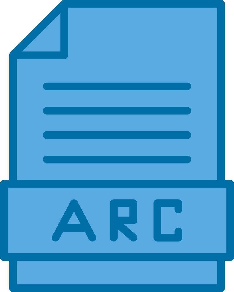 Arc Vector Icon Design