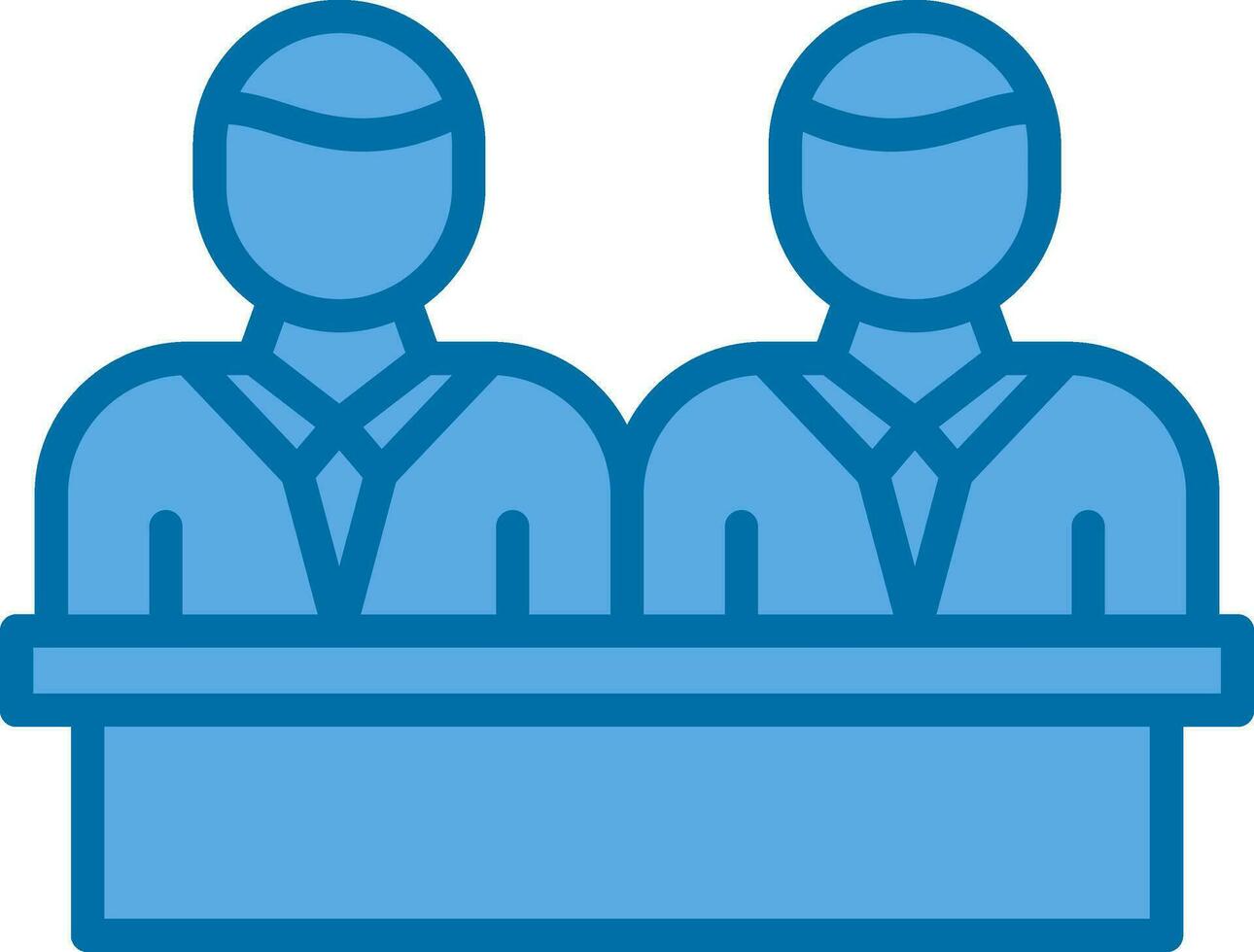 Colleague Vector Icon Design