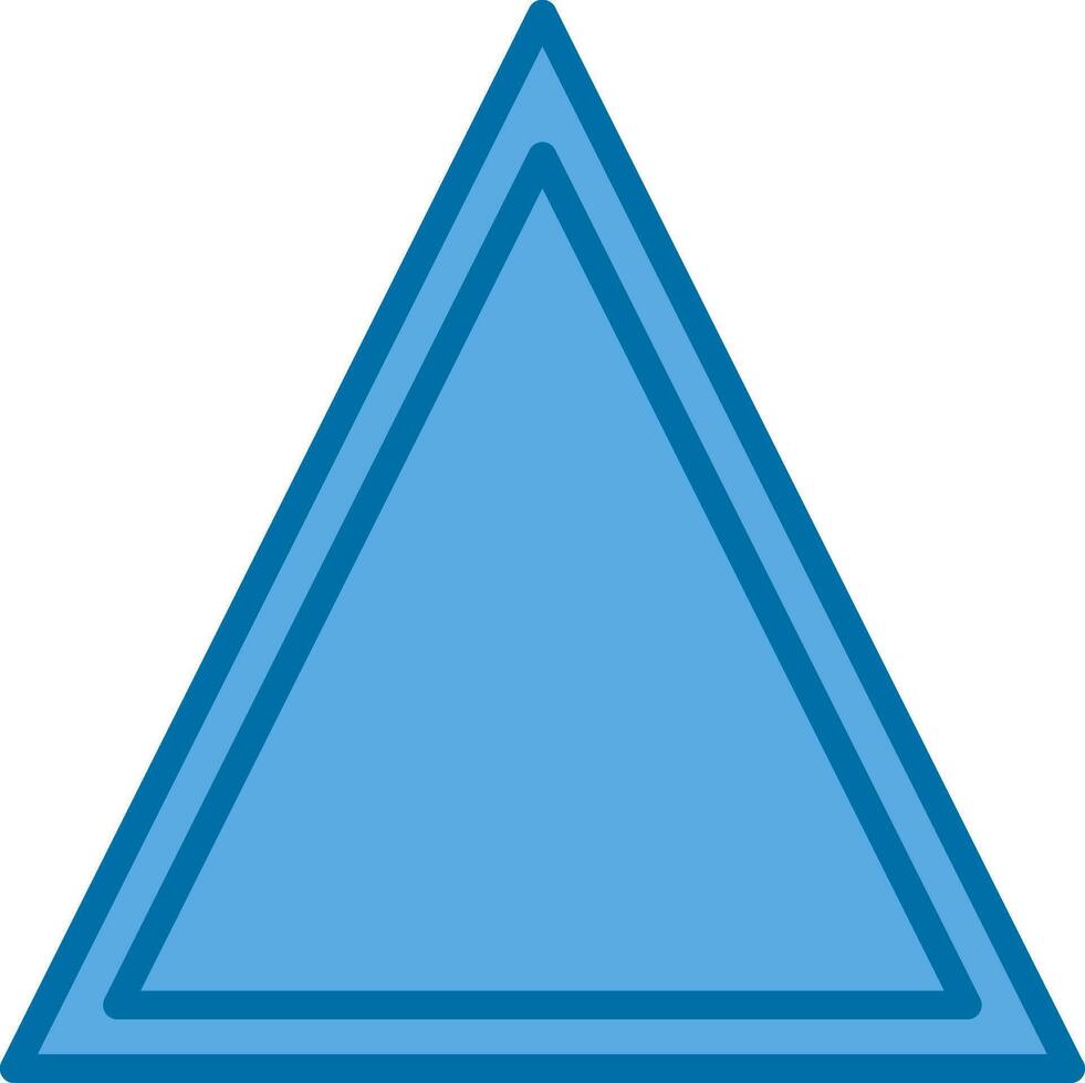 Triangle Vector Icon Design