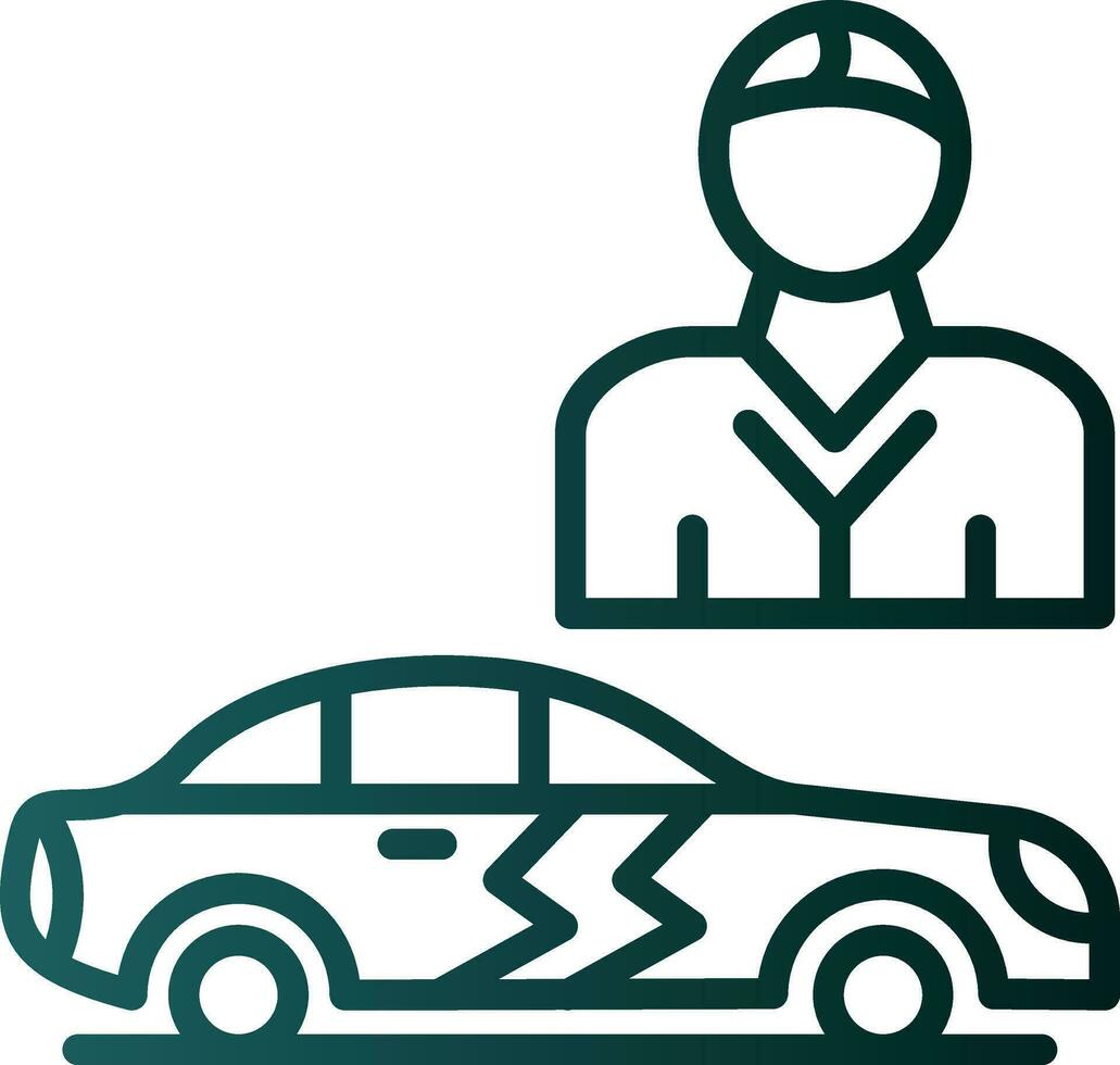 Salesman Vector Icon Design
