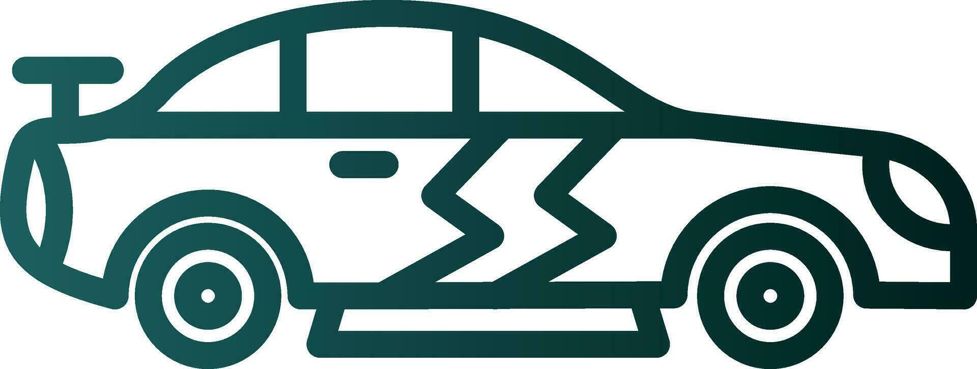Sport car Vector Icon Design