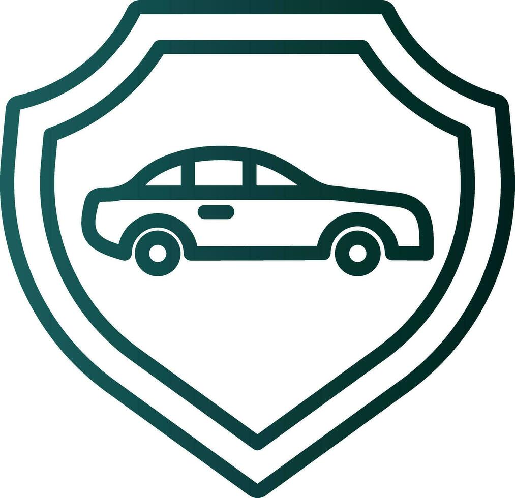Car insurance Vector Icon Design