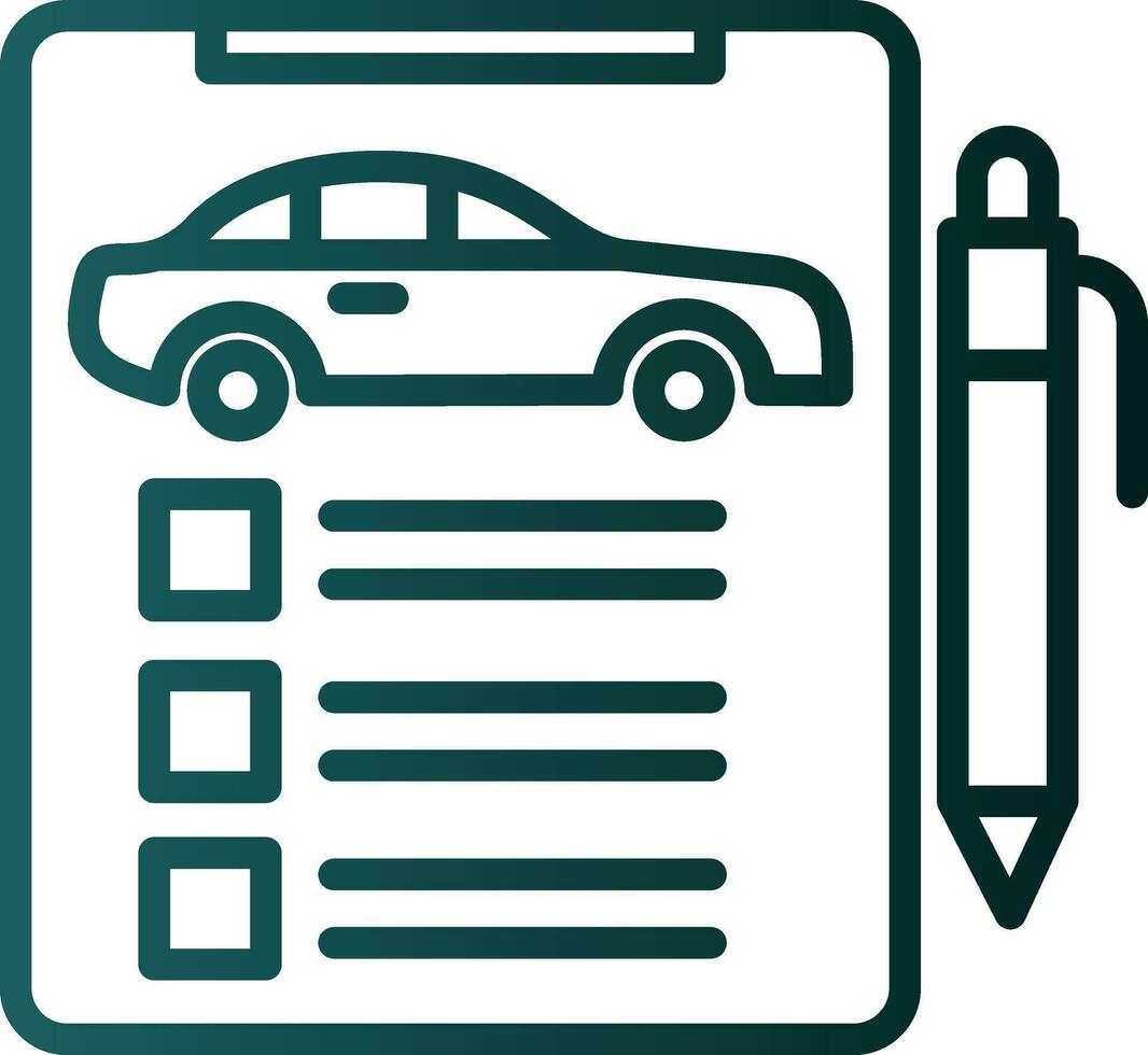 Contract Vector Icon Design