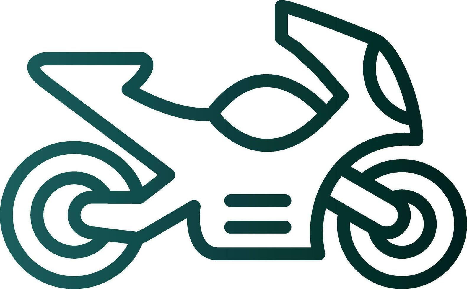Motorcycle Vector Icon Design