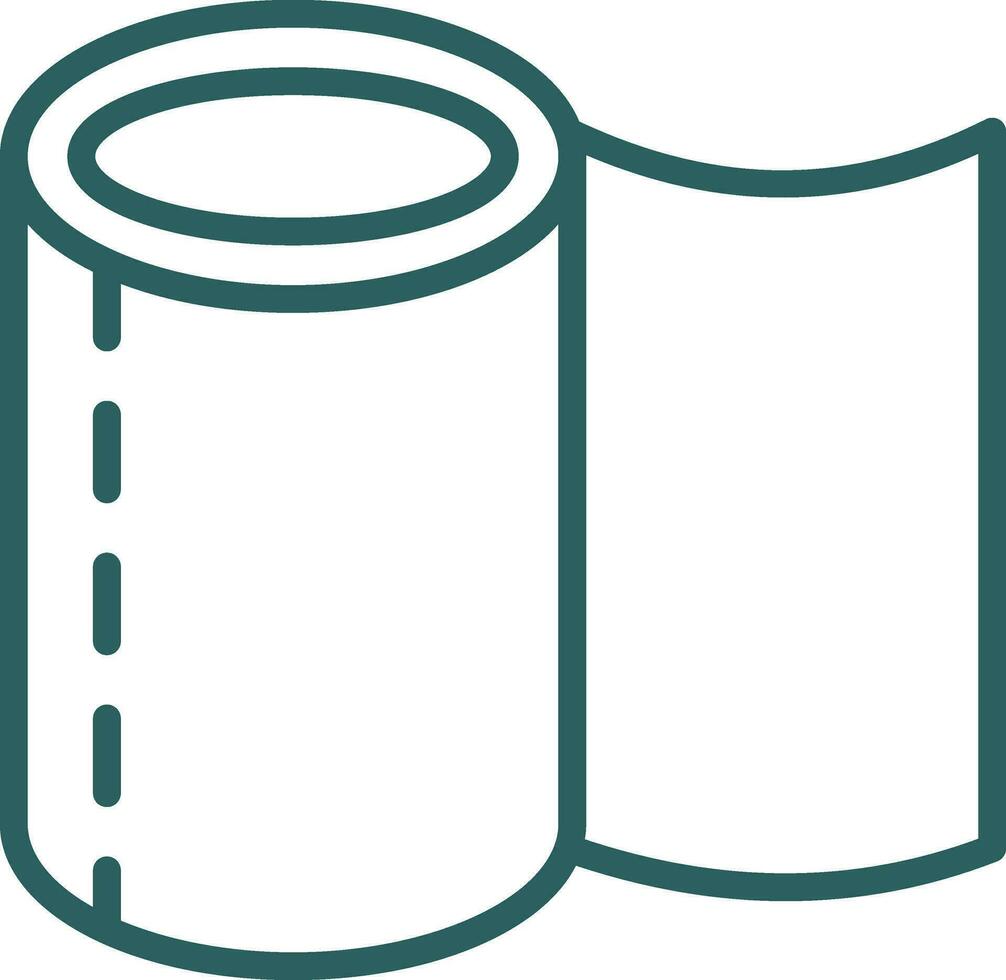 Paper roll Vector Icon Design