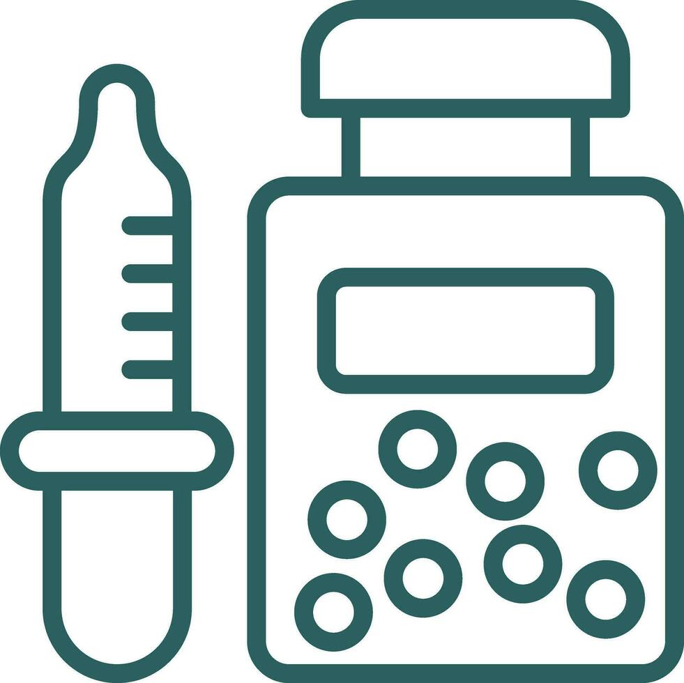 Solvent Vector Icon Design