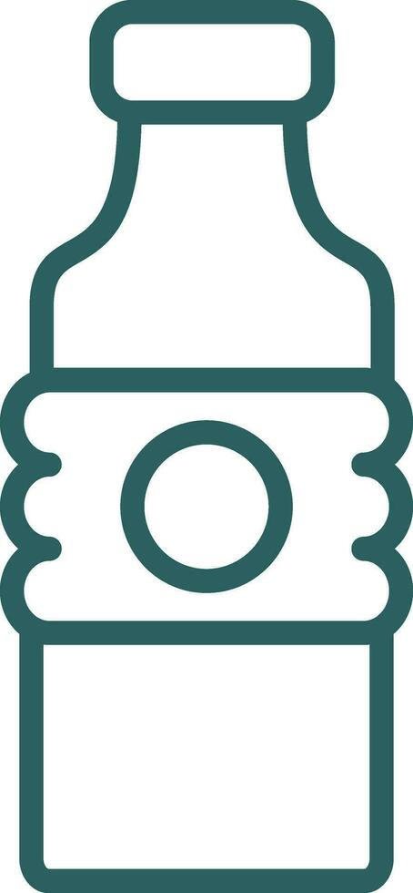 Water bottle Vector Icon Design