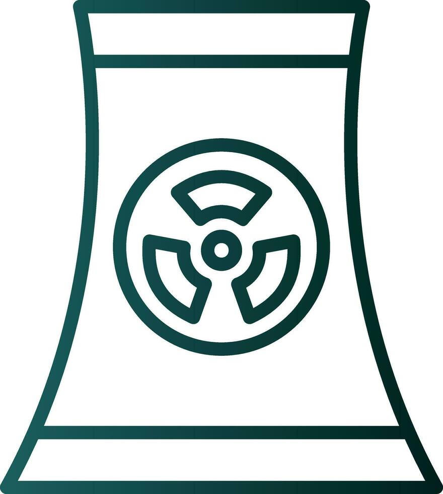 Nuclear Vector Icon Design