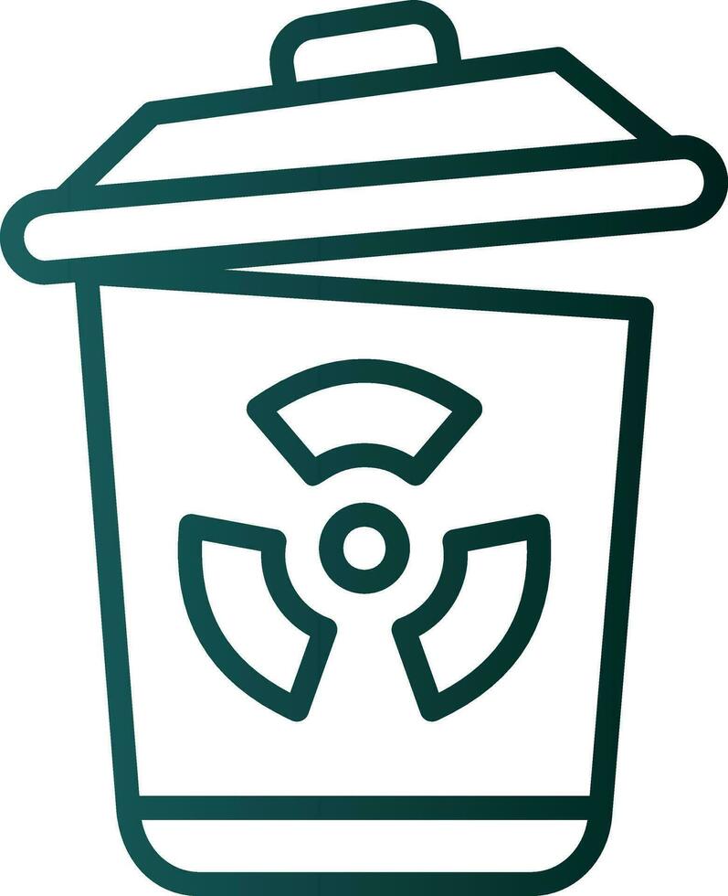 Toxic waste Vector Icon Design