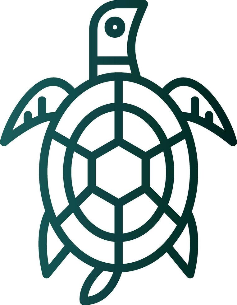 Turtle Vector Icon Design