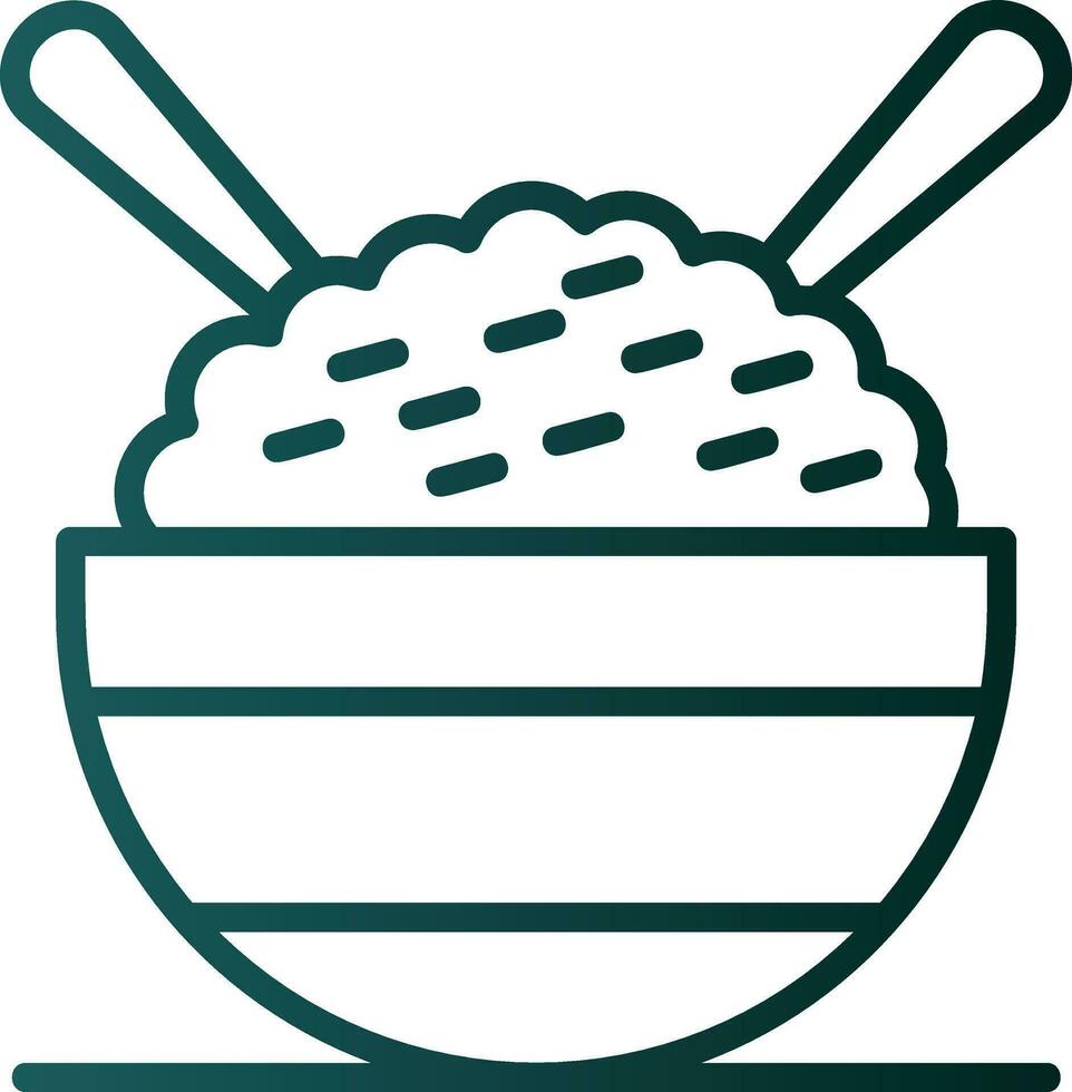 Aromatic rice Vector Icon Design